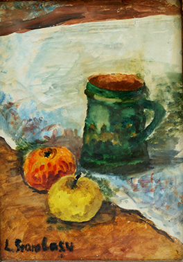 Cup and Apples by Livia Geambasu